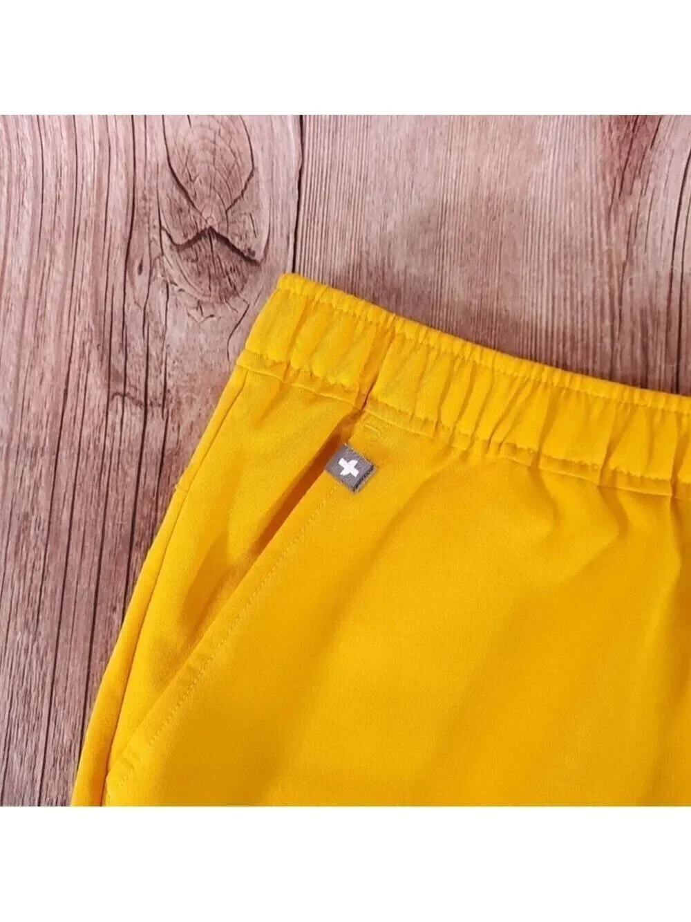 Figs Mens Size XL Tansen Scrub Pants Joggers Limited Edition Emergency Yellow
